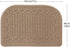 COSY HOMEER 27X18 Inch Anti Fatigue Kitchen Rug Mats are Made of 100% Polypropylene Half Round Rug Cushion Specialized in Anti Slippery and Machin...