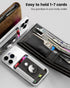 Magnetic Phone Wallet for Apple MagSafe, Card Wallet Holder for iPhone 15 Pro Max/15 Plus/15 Pro/15, 14 Pro Max/14 Plus/14 Pro/14, 13 Pro Max/13 P...
