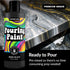 Black Pouring Paint Acrylic Pouring for Pour Art and Flow Painting 8oz 236 ml Bottle Mars Black...
