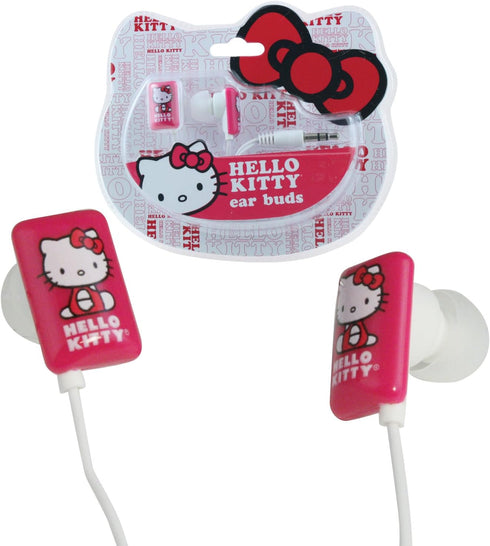 Hello Kitty Earbuds - White/Pink (11409-HK)......