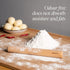 GOBAM Wood Rolling Pin, Medium - Dough Roller for Pasta, Cookies, Pie, Pizza, Chapati, Fondant, Rolling Pins for Baking, Bread Making Tools and Su...