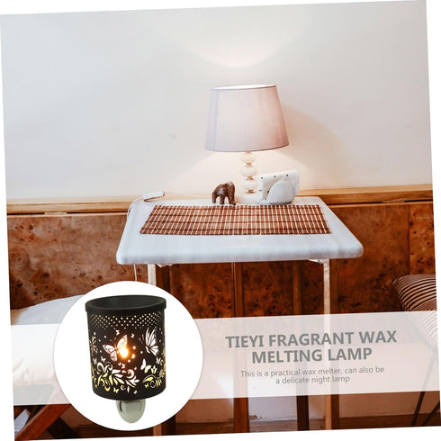 Aroma Oil Burner Fragrance Wax Warmers Small Heater Candle Wax Burner Candles Wax Melting Burner Electric Wax Warmer Candle Wax Warmer Office Diff...