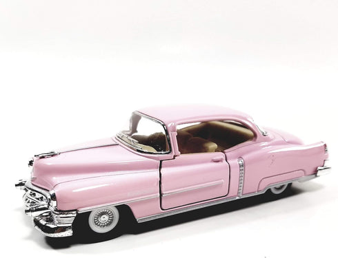 Kinsmart Cadillac Series 62 1953 Cotton Candy Pink 2 Door Coupe 1/43 O Scale Diecast Car for UNISEX CHILDREN...