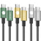 240W Type C to Type C Fast Charging Cable - USB C Cable for iPhone 15, MacBook Pro, iPad Pro, Samsung - C to C Cable for Quick Charge (3pack-1.5+3...