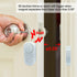 Door Window Alarm, 90DB Door Alarms for Kids Safety, Door Window Burglar Alarm-Window Pool Alarms for Home Security (2 Pack)...