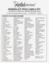 Talented Kitchen 140 Minimalist Spice Jar Labels - Preprinted Waterproof Kitchen Organization Stickers - Black Text Seasoning Labels for Spice Jar...