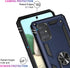 LUMARKE for Galaxy A51 4G Case with Screen Protector,Pass 16ft. Drop Tested Military Grade Protective Phone Cover with Magnetic Ring Kickstand Com...