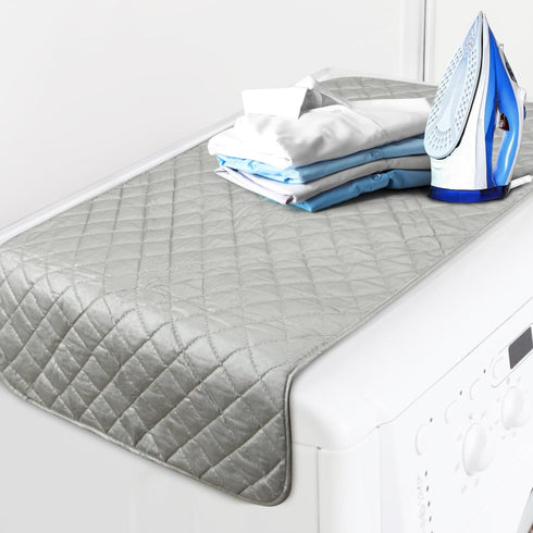 Sukh 1Pcs Magnetic Ironing Mat Blanket - Foldable Ironing Mat Portable Ironing Board for Ironing Clothes Heat Resistant Mat Portable Double Sided ...