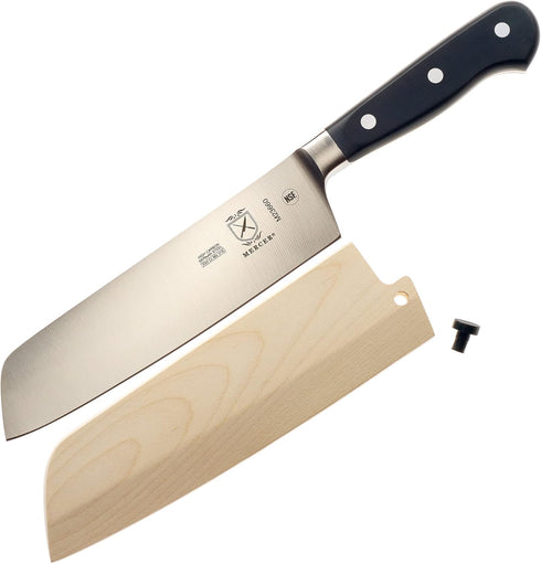 Mercer Culinary Birch Wood Saya Cover Blade Protector for 7" Nakiri Knives...