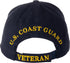 U.S. Coast Guard Veteran Proudly Served Hat Cap Blue...