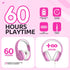JoySpark Kids Bluetooth Headphones, Lightweight Kids Wireless Headphones for Kids, 85/94dB Volume Limited, 60 Hours Playtime, Bluetooth 5.3, Over-...