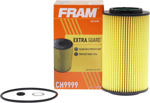 FRAM Extra Guard CH9999, 10K Mile Change Interval Cartridge Oil Filter...