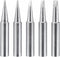 uxcell Lead-free Soldering Iron Tip Flat Edge 0.8D+1.2D+1.6D+2.4D+3.2D 4mmx41mm Replacements for Soldering Station 5Pcs...