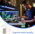 10PCS Media Bags for Aquarium Fish Tank with Zipper 3 x 8 Inch Fish Tank Filter Material Net with Fine Mesh Reusable Filter Bags for Activated Car...