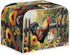 Sunflower Rooster Toaster Oven Covers for Kitchen Polyester Fabric Quilted Toaster Appliance Dust-proof Cover for Small Appliance Dust Cover and F...