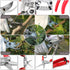 Pruning Shears with Stainless SK5 Steel Blades+Straight Tip Gardening Shears Garden Shears Garden Clippers Florist Scissors Hand Pruners Garden To...