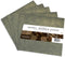 Premium Marble Print Kraft Paper- Mica, 12x12in, 20 Sheets by Ecological Fibers (Ebony)...