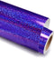GIRAFVINYL Purple Holographic Vinyl Permanent, Purple Glitter Permanent Vinyl for DIY Helloweed Decorations, Signs, Home, and Car Decorations,12" ...