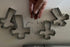 Cross Cookie Cutter 4 Inch Set -5 Pieces in Different Shapes Stainless Steel...