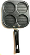 G & D 4-Cup Mini Uttapam Pan Non-stick Frying Pan Egg Pan Mini Pancake Pan Multi Egg Pan...