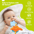 hahaland Car Seat Toys for Babies 0-6 Months Boy - Baby Toys 0-6 Months - Rattle, Mirror, Crinkle, Squeaky, Developmental Carseat Stroller Travel ...