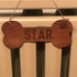 3 Pcs Dog Bone Wood Sign Blank Wooden Plaque Unfinished Wood DIY Crafts Hanging Sign with Ropes for Puppy Pet House Door Wall Decorative, 3.9x7.9 ...