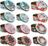 Round Nesting Tins With Holiday Print Designs Bundle of 2 Round Metal Tins with Lids for Cookies, Candy, Food Presents - 1- 6 and 3/4 Inches and 1...