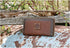 STS Ranchwear Women's Distressed Brown Leather Baroness Bi-fold Zip Wallet...