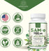 1100mg SAM-e (S-Adenosyl-L-Methionine), SAM e Supplement for Mood, Joint & Liver, Highest Concentration of Active S,S Form SAMe, Vegan, 60 Tablets...