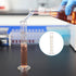 StonyLab 2-Pack 100ml Borosilicate Glass Graduated Cylinder Measuring Cylinder...