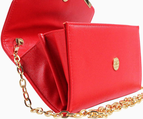 Clutch Purse Evening Bag for Women?Envelope Handbag With Detachable Chain...