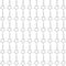 AUEAR, 60 Pack Silver Star Shaped Spring Snap Keychains Clip Metal Key Chains Pentagram Hanging...