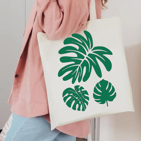 Large Tropical Leaf Stencils for Painting on Wood Wall Reusable 16in Leaves Fern Palm Stencils for Crafts Canvas Furniture Wall Drawing Card Makin...