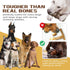 Dog Chew Toys for Aggressive Chewers, Indestructible Tough Squeaky Interactive Dog Toy, Dog Grinding Teeth Mentally Stimulating Chew Toy for Mediu...