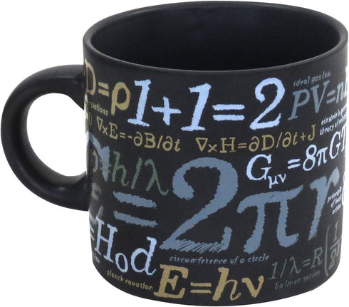 The Unemployed Philosophers Guild Math Mug - Sip Your Coffee While Learning Famous Mathematical Formulas and Equations, Comes in a Fun Gift Box, 1...