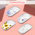 Cute Case Compatible for Apple Magic Mouse 1/2 with Flower Flora Design Thin Soft Silicone Clear TPU Non-Slip Apple Magic Mouse 1st and 2nd Genera...