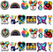 24 PCS Silicone Focal Beads for Pens Characters Silicone Beads for Keychain Making Silicone Beads Bulk for Jewelry Making Bracelet Necklace Handma...