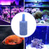 20PCS Blue Sandstone Cylinder Shape Aquarium Aeration Bubble Stone Set Air Stone Kit Fish Oxygen Pump Bubble Stones Airstones Diffuser...