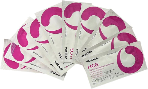 10 x Early Pregancy Test Strips, Super Sensitivity 10 MIU/mL...