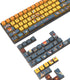 120 Key PBT Pudding Keycap Set ASA Profile with Transluscent PC Layer Dye-Sub Aboriginal Theme for 61/68/84/87/100/104Key TKL Cherry MX Gateron Ka...