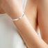 Sterling Silver Engraved Inspirational Adjustable Bracelet Graduation Gift for Her, Women Bracelets...