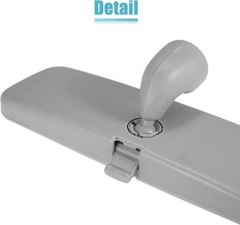 X AUTOHAUX Rear View Mirror Car Interior Inner Rearview Mirror Gray for Volkswagen Passat B5 1999-2005 for Jetta MK4 1999-2004 for Golf MK4 1999-2...