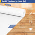 White Wrapping Paper 15''×450'', Bulletin Board Paper Roll, White Kraft Paper Easel Painting Art Paint Drawing Paper for Kids, Poster Paper, Chris...