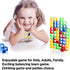 Stacking Game Balance Stacking Blocks Game, Board Games for 2 Players+ Family Games, Parties, Travel, Kids & Adults Team Building Blocks Toy (48PC...