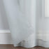 Pairs to Go Victoria Voile Modern Sheer Rod Pocket Window Curtains for Living Room (2 Panels), 59 in x 63 in, Grey, 2 Count...