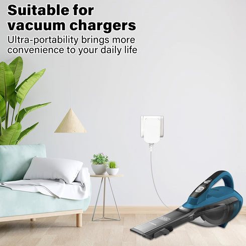 Ameri Vacuum Cleaner Charger for Black and Decker 15V 90627870 S003AQU1500015 Dusbuster Hand Vacuum Charger for HHVI315JO42 HFVB315J22 HHVI320JR02...