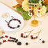 PH PandaHall 470 Pcs 7.6~8mm White Lava Beads Dyed Volcanic Stone Beads for Jewelry Making...