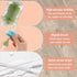 Tree Bottle Cleaning Brush Set. includes 2 Bottle Brush, Nipple Brush and Straw Brush. Baby Bottle Brush Set for Bottle Drying Rack. Baby Essentia...