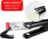 Maped - Essentials Full Strip Stapler Combo - Office Document Organization - Durable Efficiency - Metal Mechanism & Anti-Slip - Includes Staple Re...