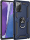 case for Samsung Galaxy Note 20 Case, Military Grade 360 Degree Rotating Metal Ring Holder Kickstand Protective Phone Cover for Samsung Galaxy Not...